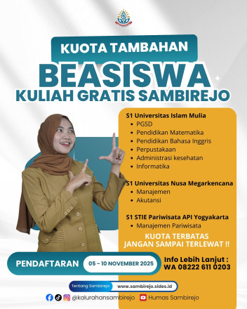 Beasiswa Kuliah Gratis